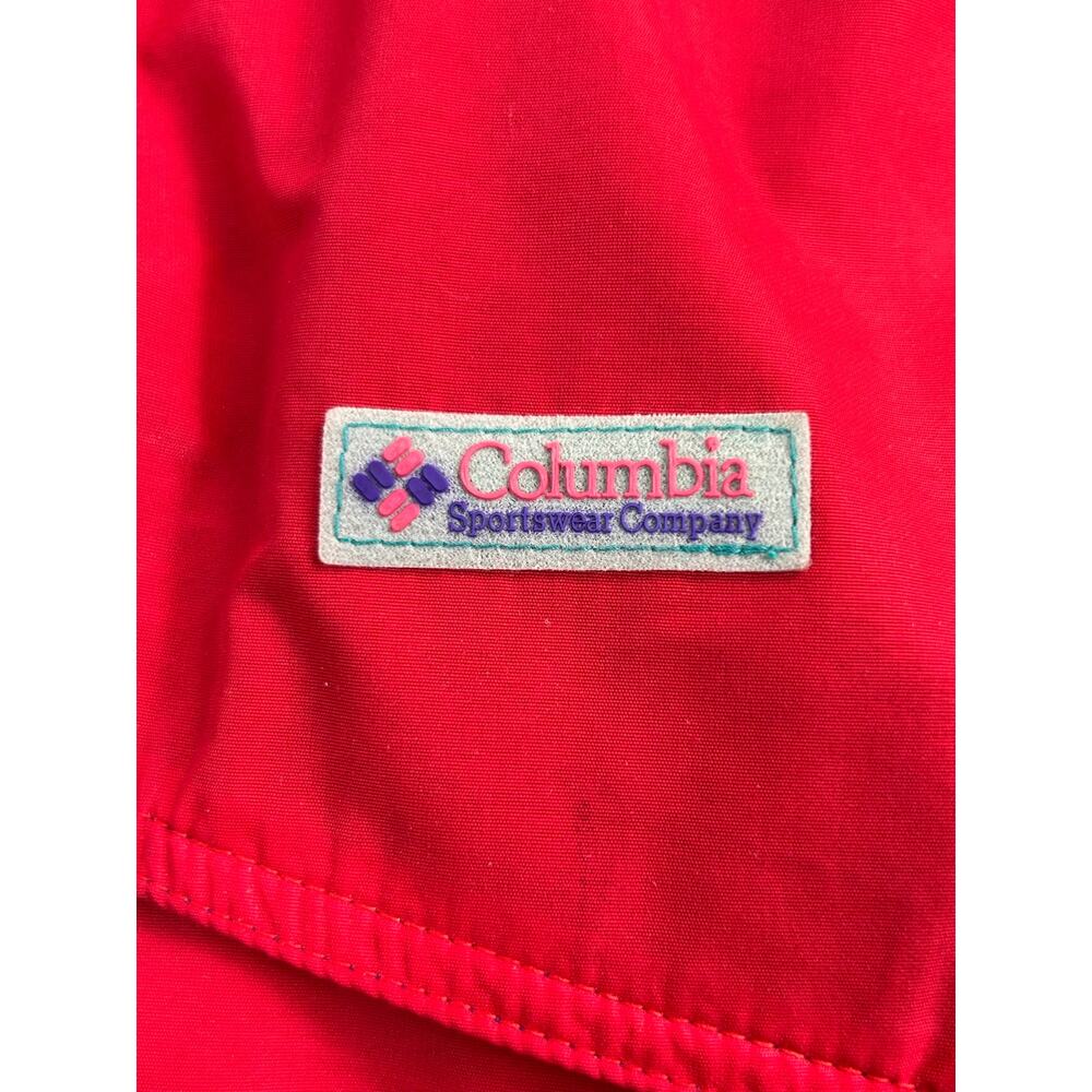 90s Vintage Columbia Powder Keg Ski Jacket Men's Large Red Purple Made in Korea - Picture 5 of 14